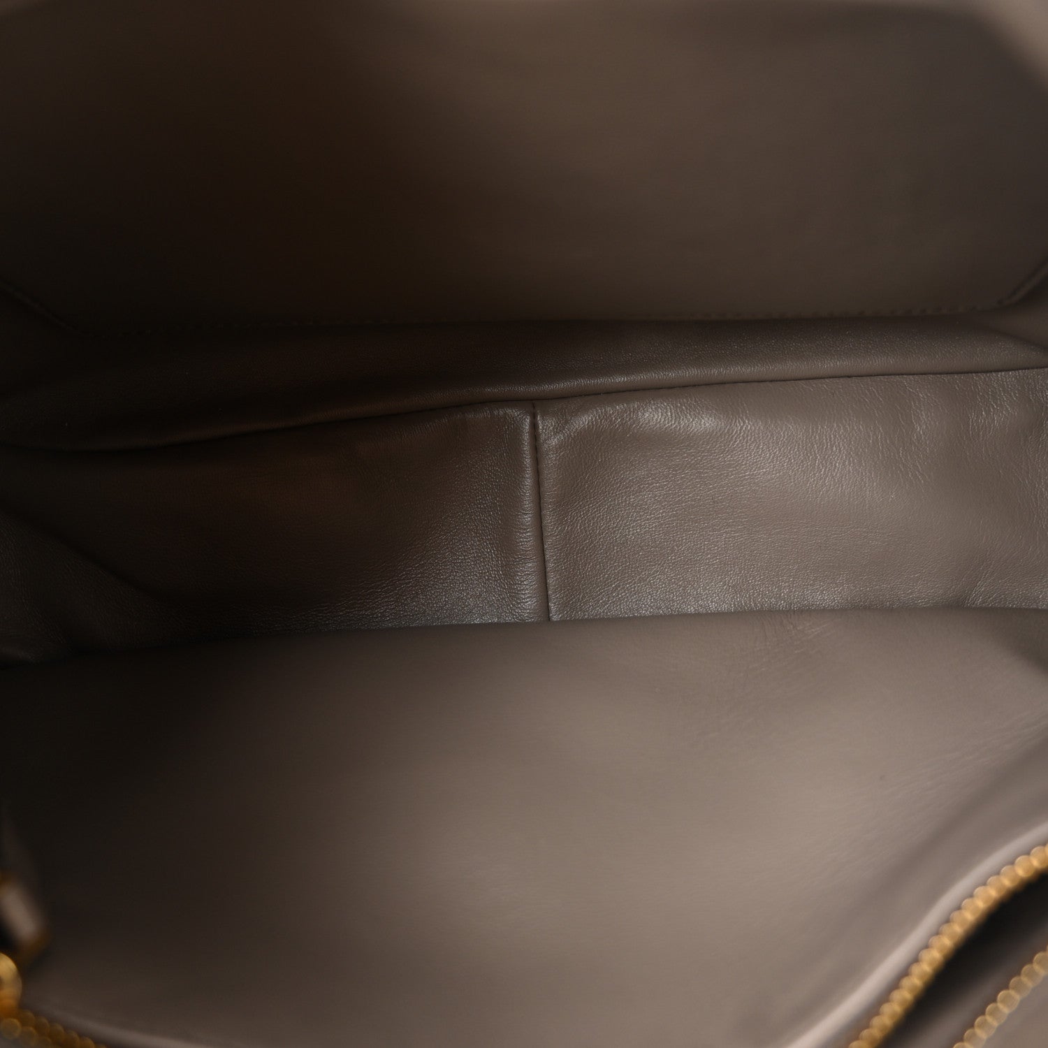 Prada Vitello Daino Soft Large Zippered Messenger Hobo Argilla 5 of 10