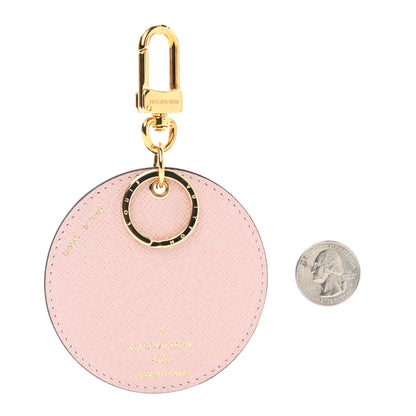 Louis Vuitton Monogram 2020 Christmas Animation Big Wheel Bag Charm Key Ring Rose Ballerine 2 of 5