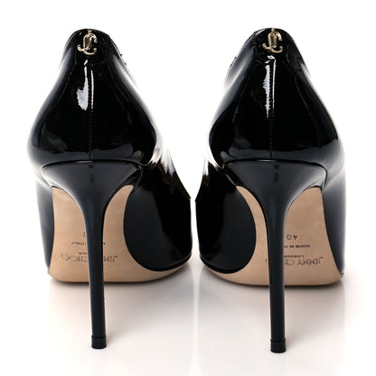 Jimmy Choo Patent Love 100 Pumps 40 Black 5 of 10