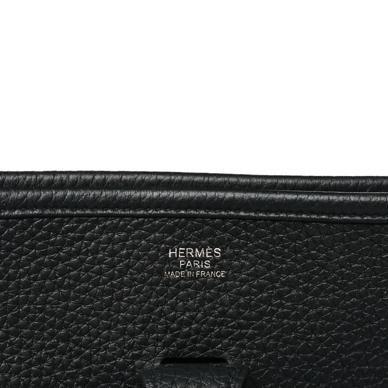Hermes Taurillon Clemence Evelyne III PM Black 6 of 9