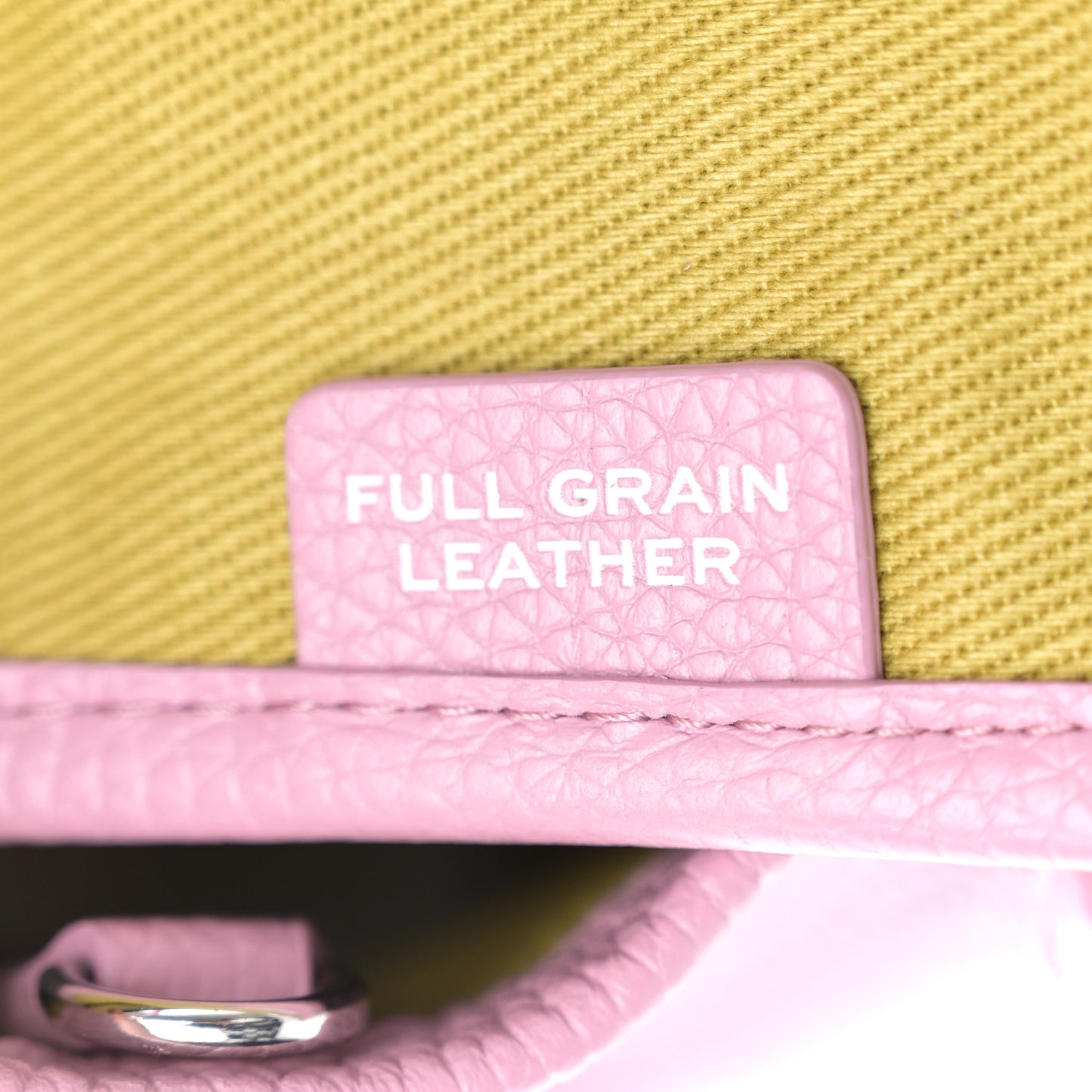 Grained Calfskin Medium The Tote Bag Lilas