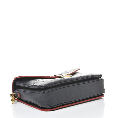 Louis Vuitton Empreinte Pochette Metis Marine Rouge 4 of 11