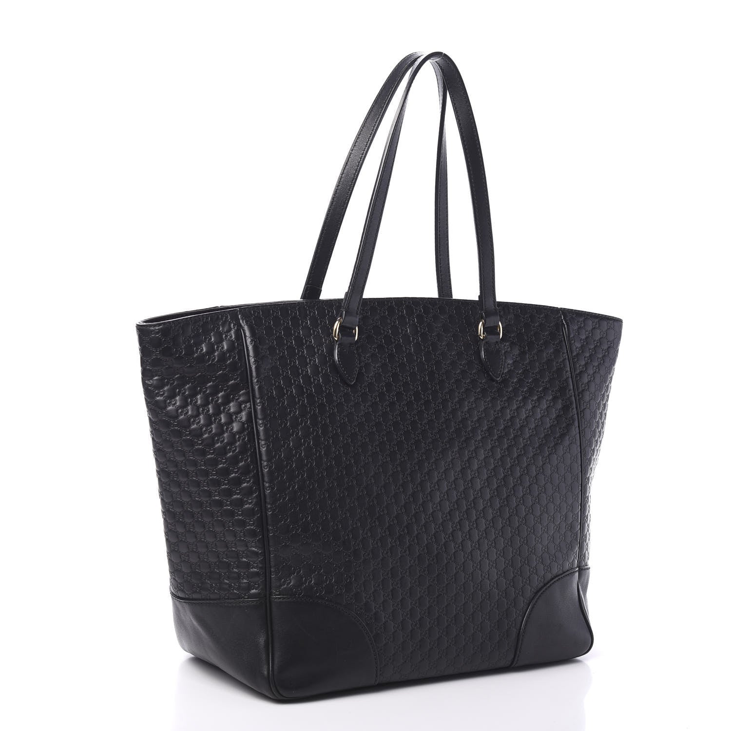Gucci Microguccissima Bree Zippered Tote Black 2 of 9