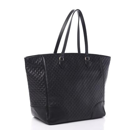 Gucci Microguccissima Bree Zippered Tote Black 2 of 9