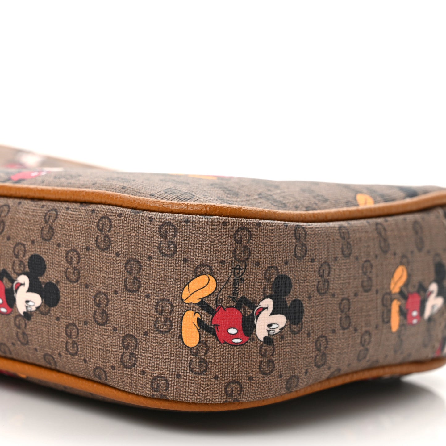 X DISNEY Mini Vintage GG Supreme Monogram Mickey Mouse Small Belt Bag 90 36 Beige Vintage Sun Oil