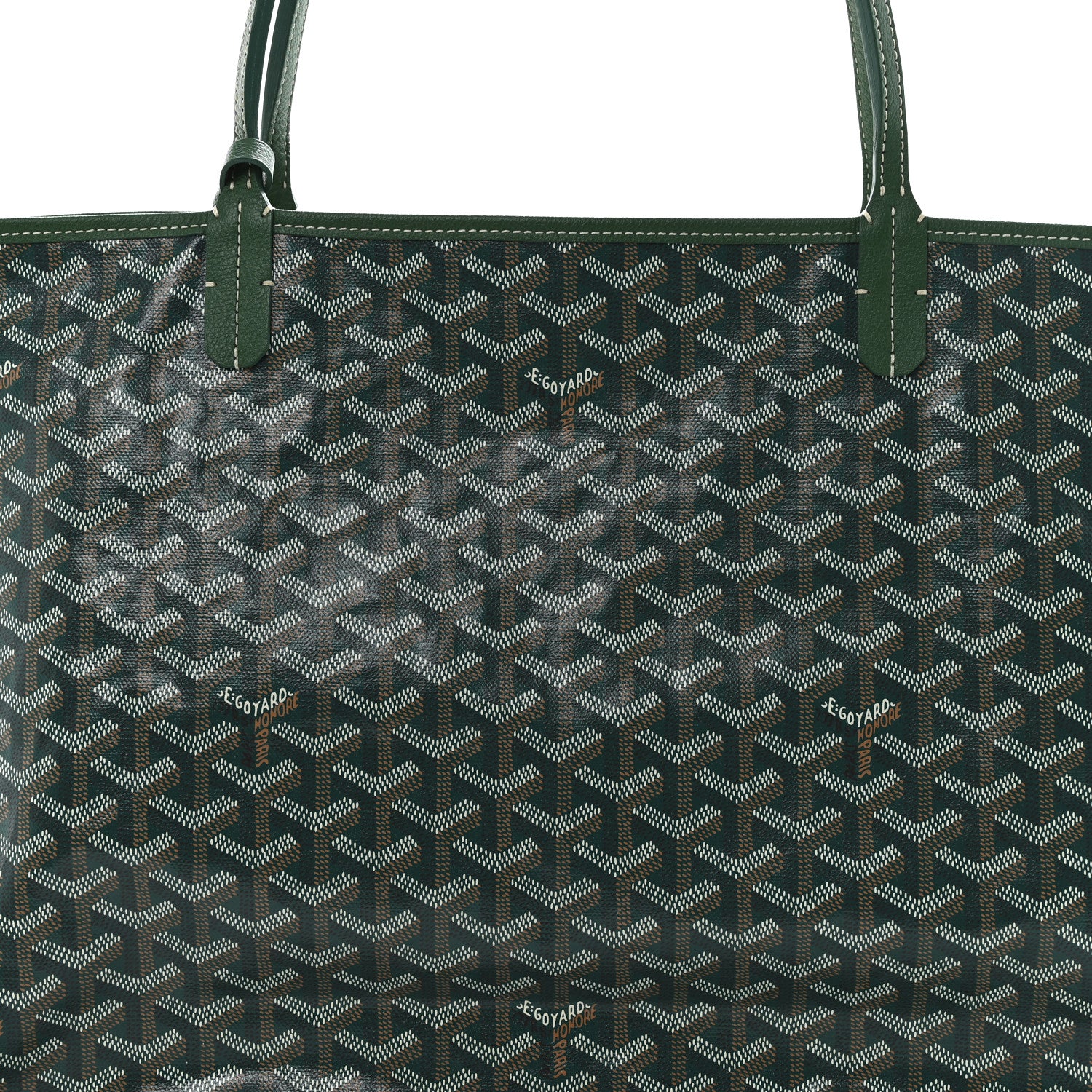 Goyard Goyardine Saint Louis GM Green 9 of 13
