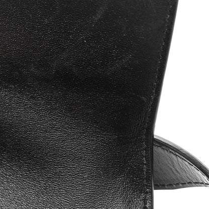 Versace Calfskin Small Greca Goddess Shoulder Bag Black 9 of 10