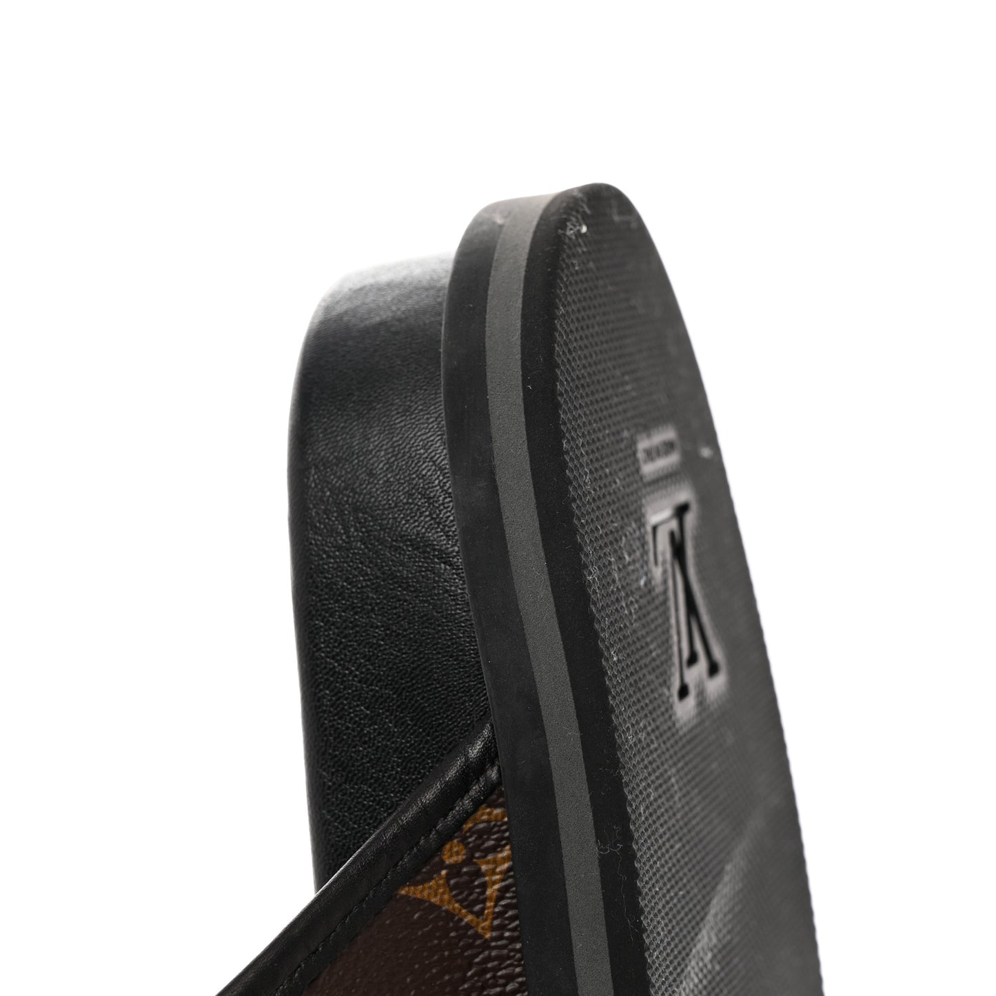 Monogram Eclipse Mens Honolulu Mules 7.5 Black