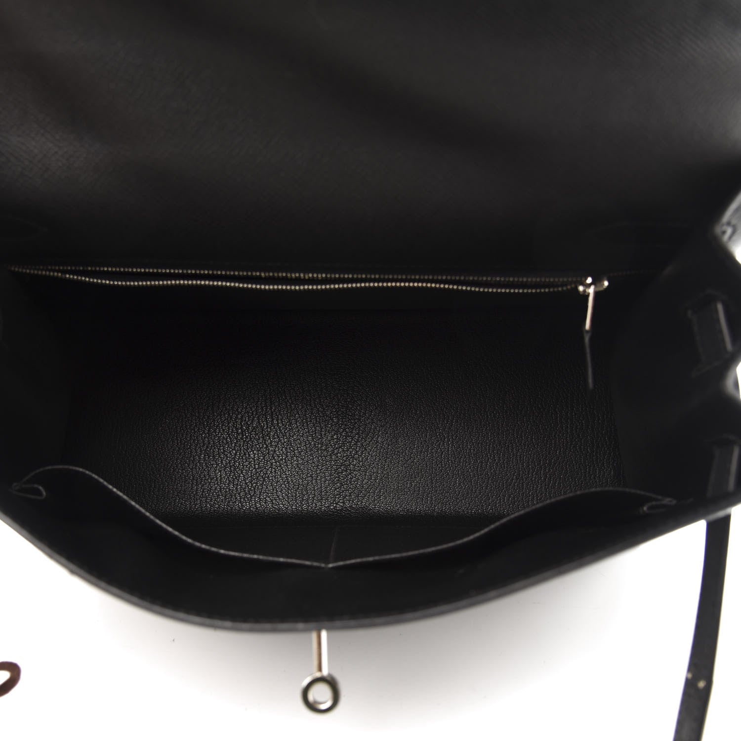 Hermes Epsom Kelly Sellier 32 Black 5 of 15