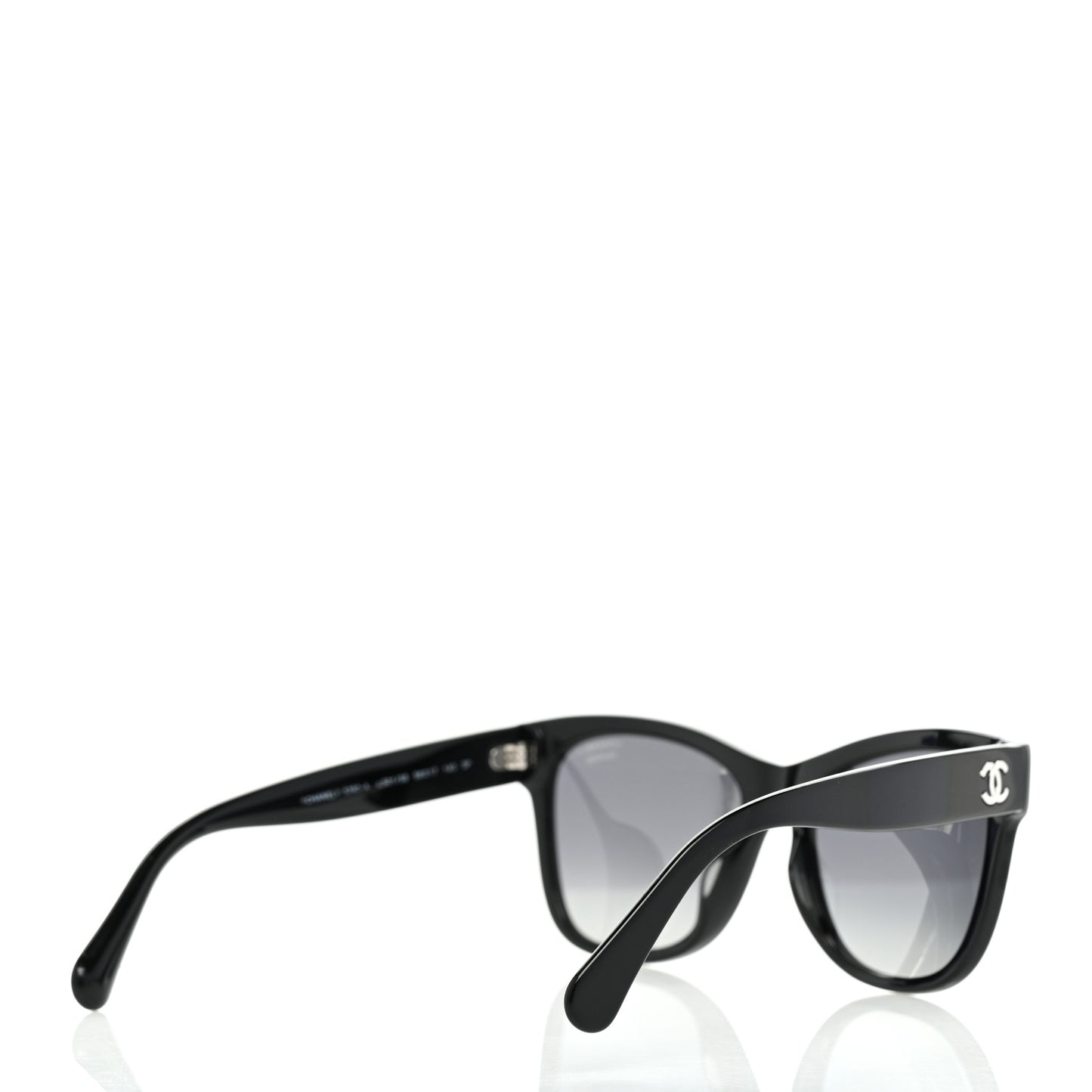 Acetate Polarized Square CC Sunglasses 5380 Black
