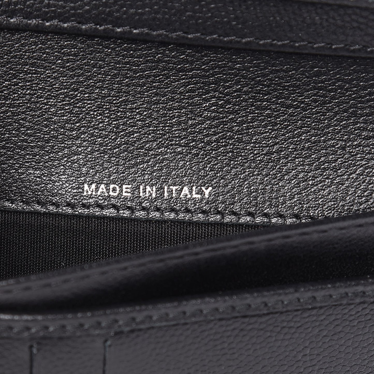 Caviar Sevruga Large Zip Pocket Wallet Black