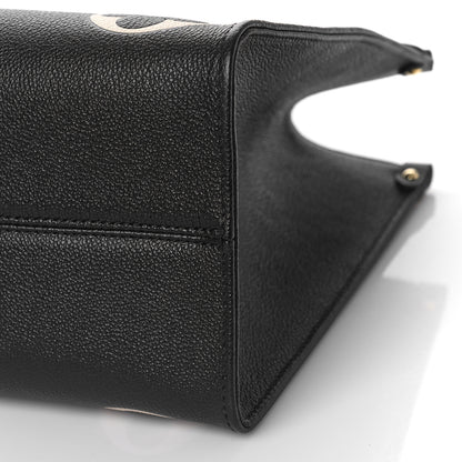 Louis Vuitton Empreinte Monogram Giant Onthego MM Black Beige 8 of 9