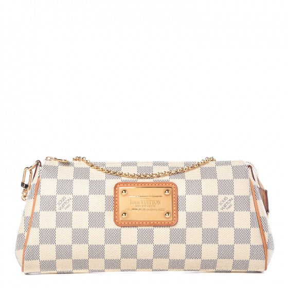 Louis Vuitton Damier Azur Eva Clutch 1 of 7