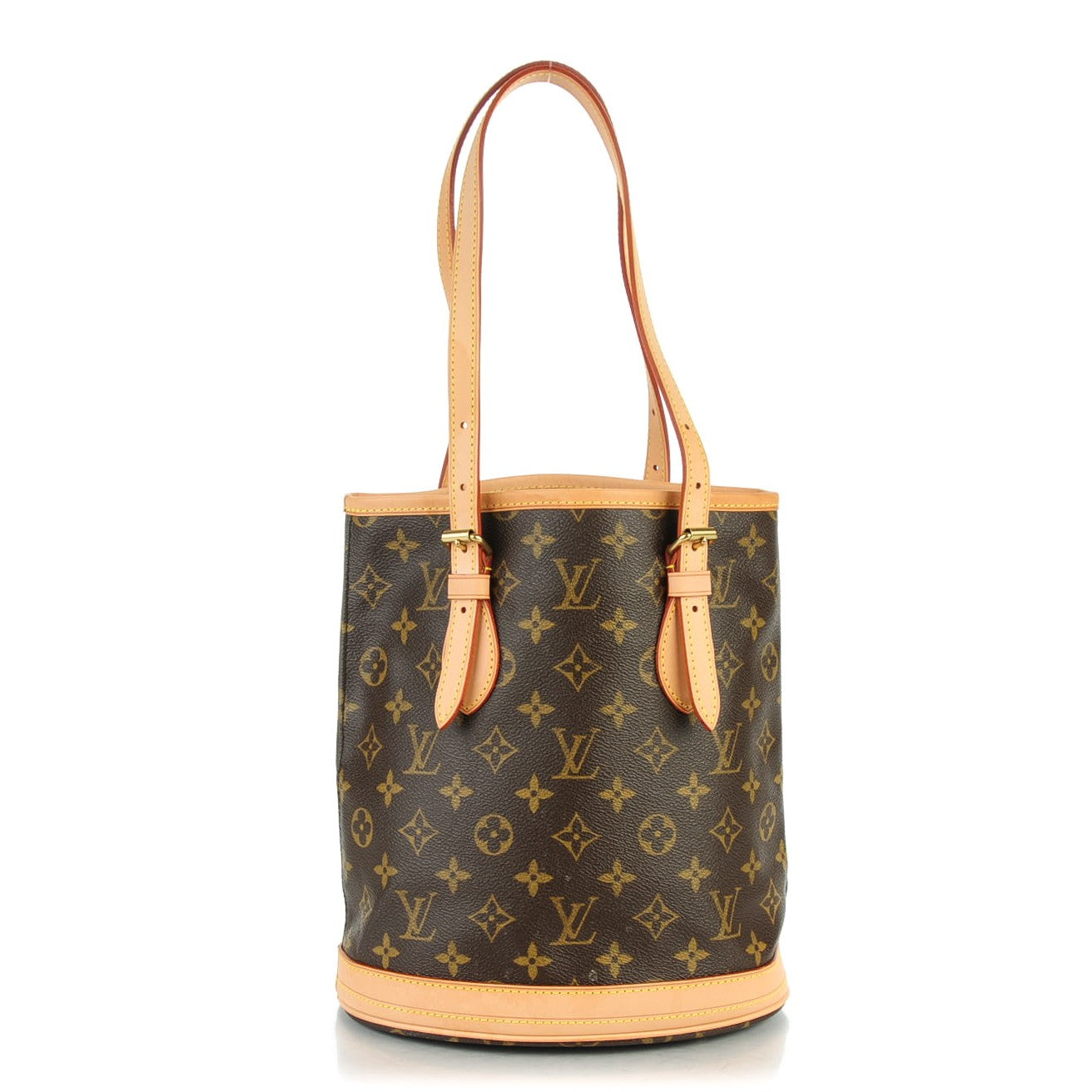 Louis Vuitton Monogram Petit Bucket 23 1 of 19