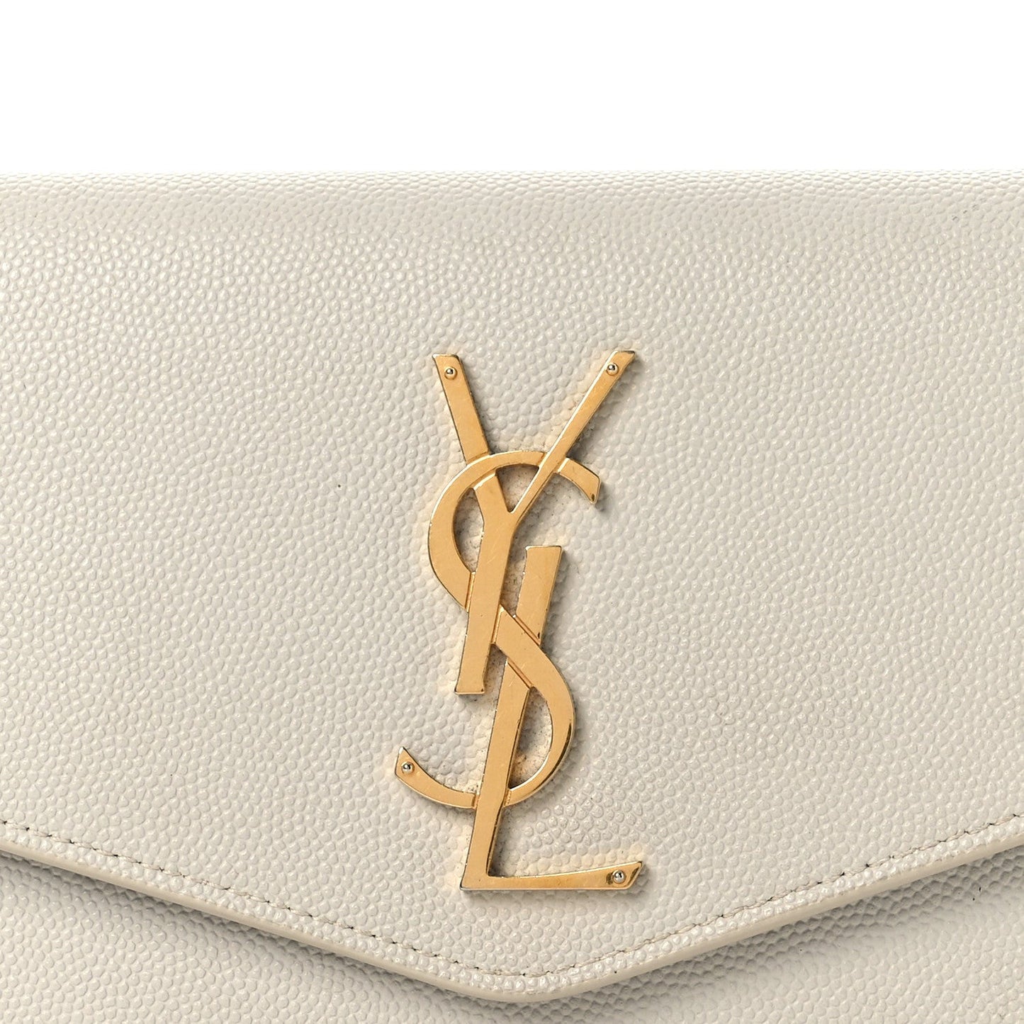 Grain De Poudre Monogram Uptown Chain Wallet Dark Latte
