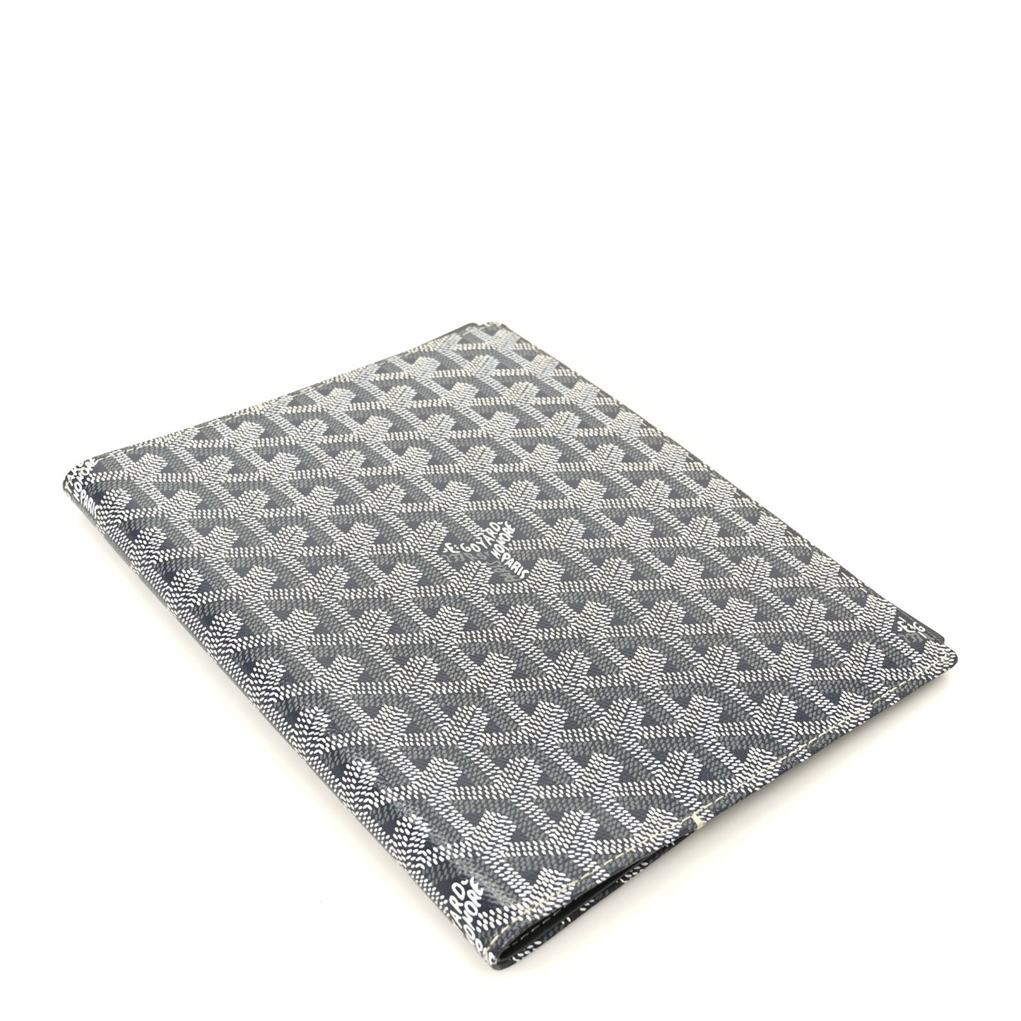 Goyardine Agenda Cover Grey