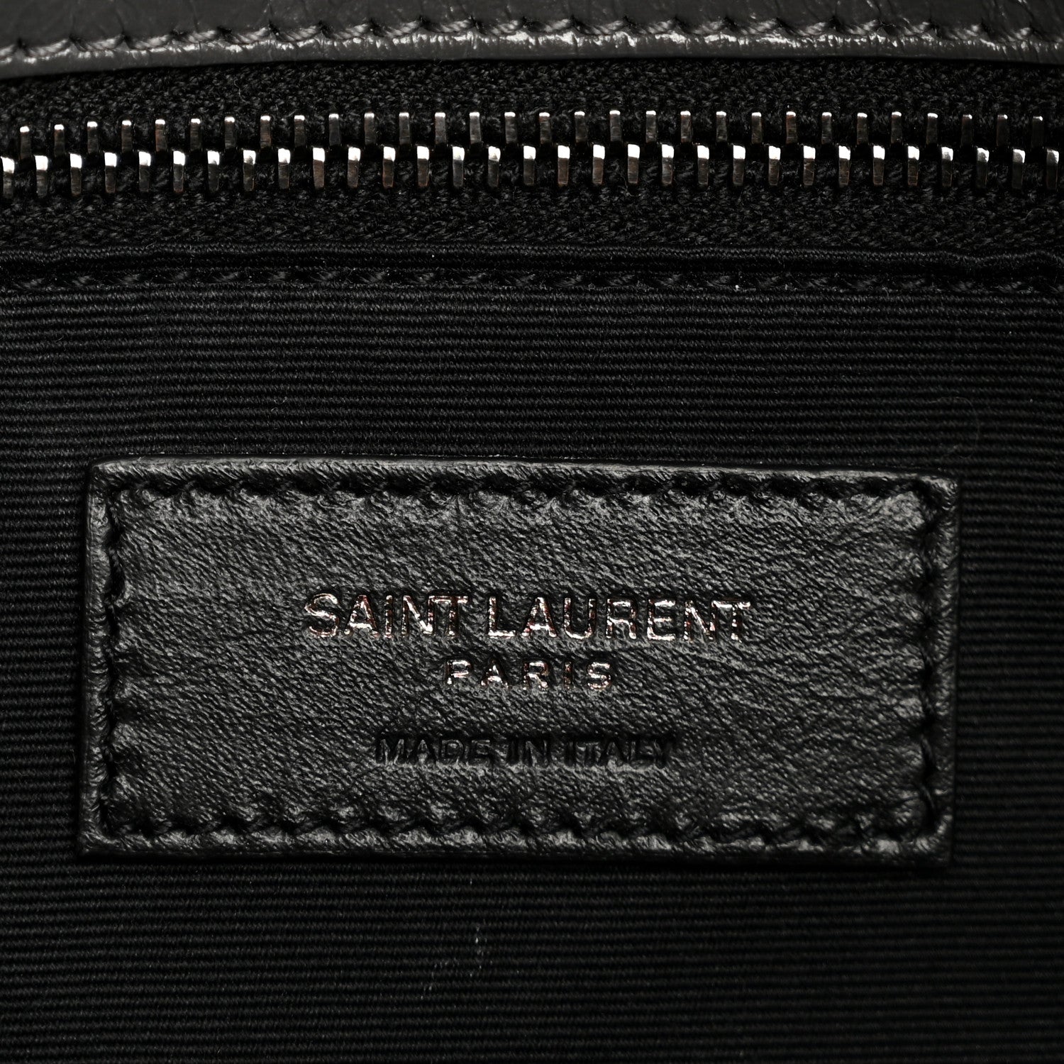 Saint Laurent Crinkled Calfskin Matelasse Monogram Medium Niki Chain Satchel Storm 6 of 11