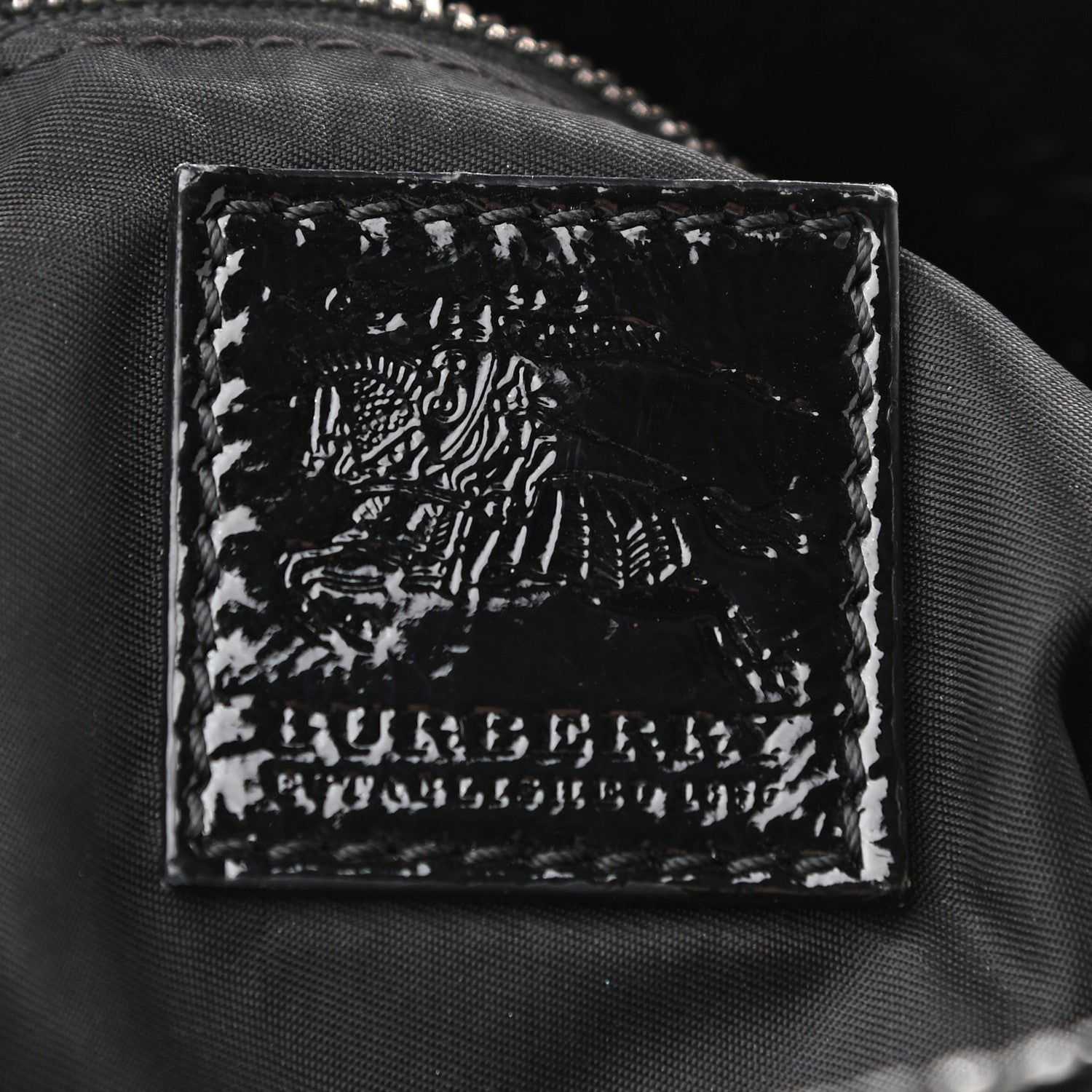Burberry Nylon Beat Check Lowry Black 6 of 10