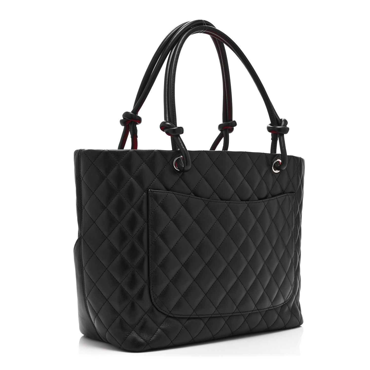 Chanel Calfskin Quilted Large Cambon Tote Black 3 of 10