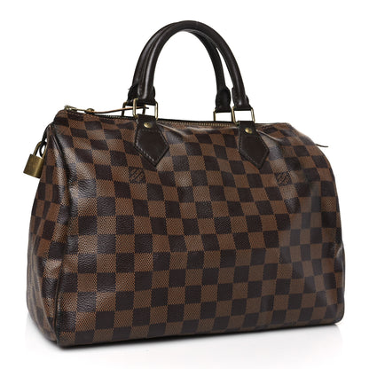 Louis Vuitton Damier Ebene Speedy 30 3 of 11