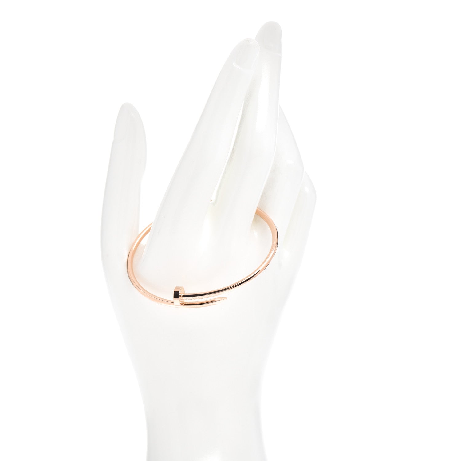 Cartier 18K Pink Gold Small Juste Un Clou Bracelet 16 2 of 4