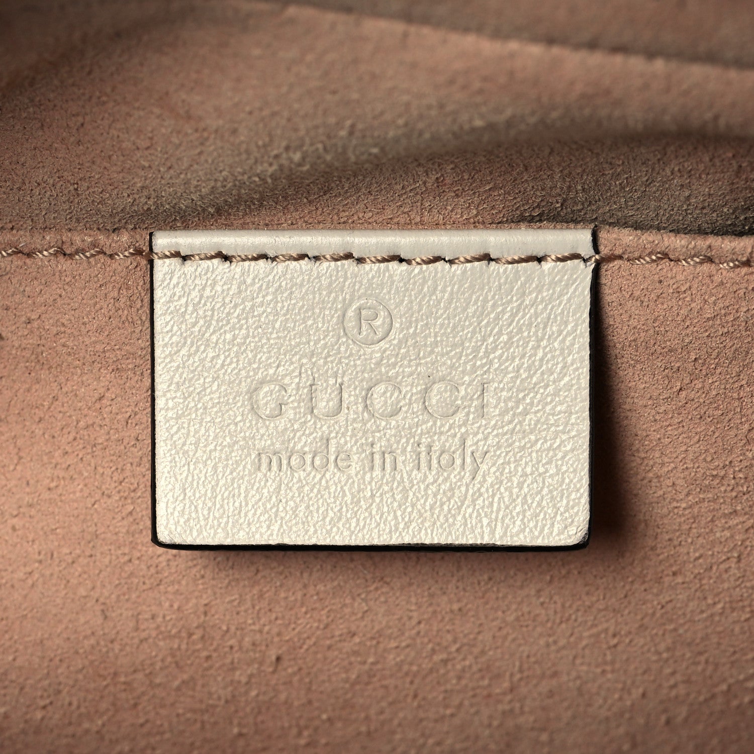 Gucci Vintage Effect Calfskin Matelasse Diagonal Small Torchon GG Marmont Chain Shoulder Bag Blue Agata Mystic White 6 of 11
