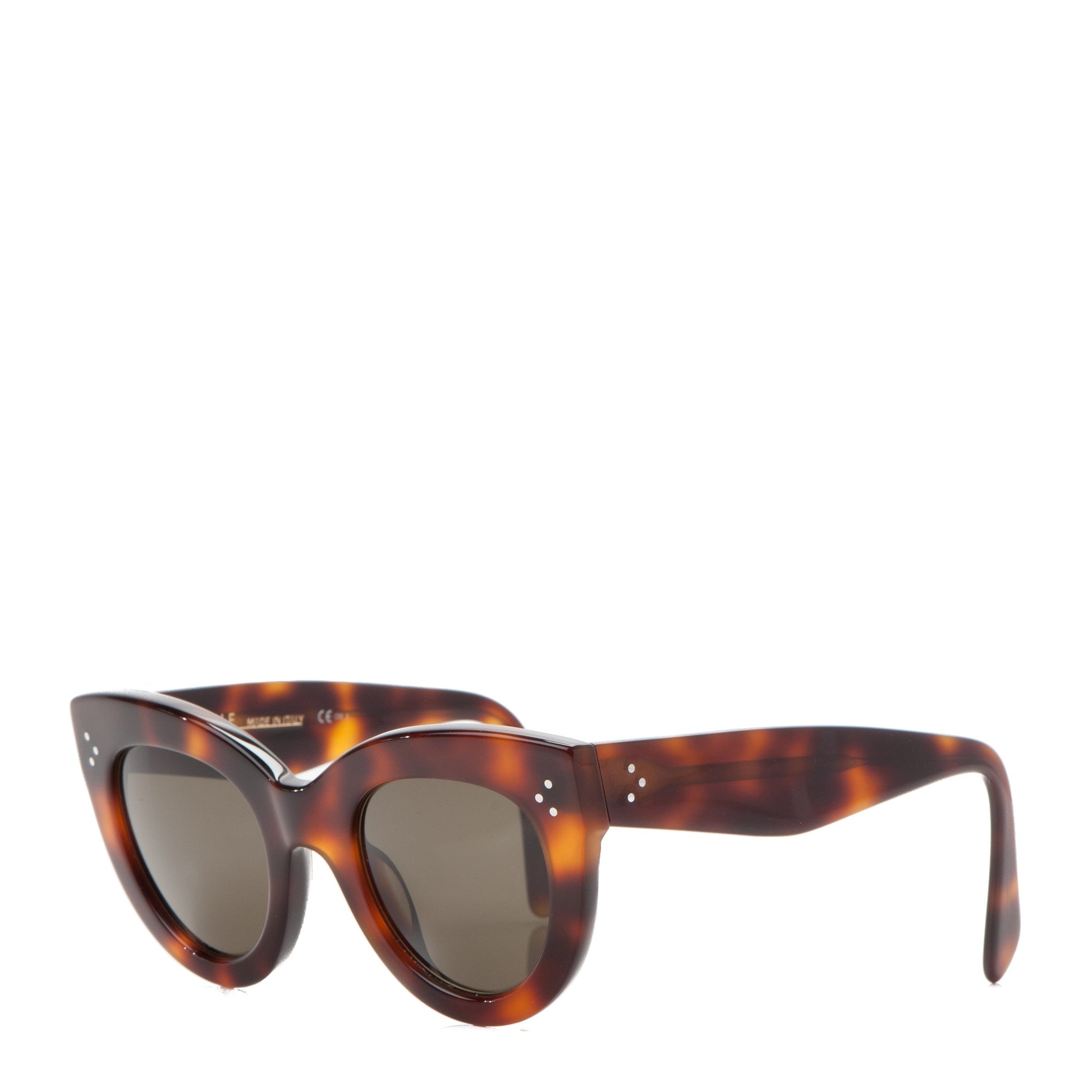 Celine Caty Sunglasses CL 41050/S Havana 1 of 5