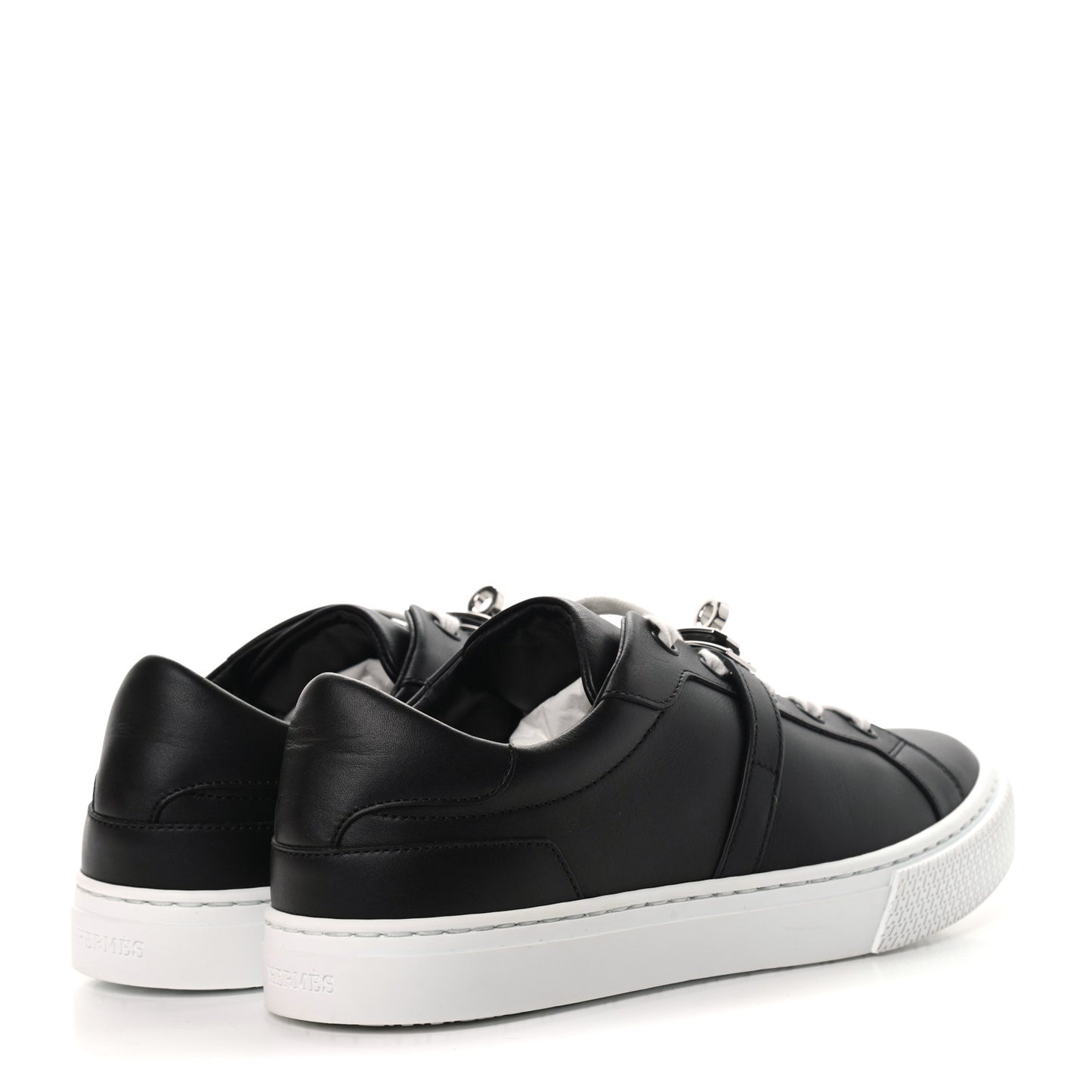 Calfskin Day Sneakers 36 Black