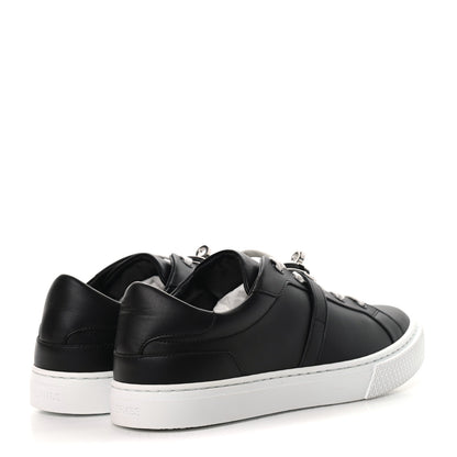Hermes Calfskin Day Sneakers 36 Black 4 of 8