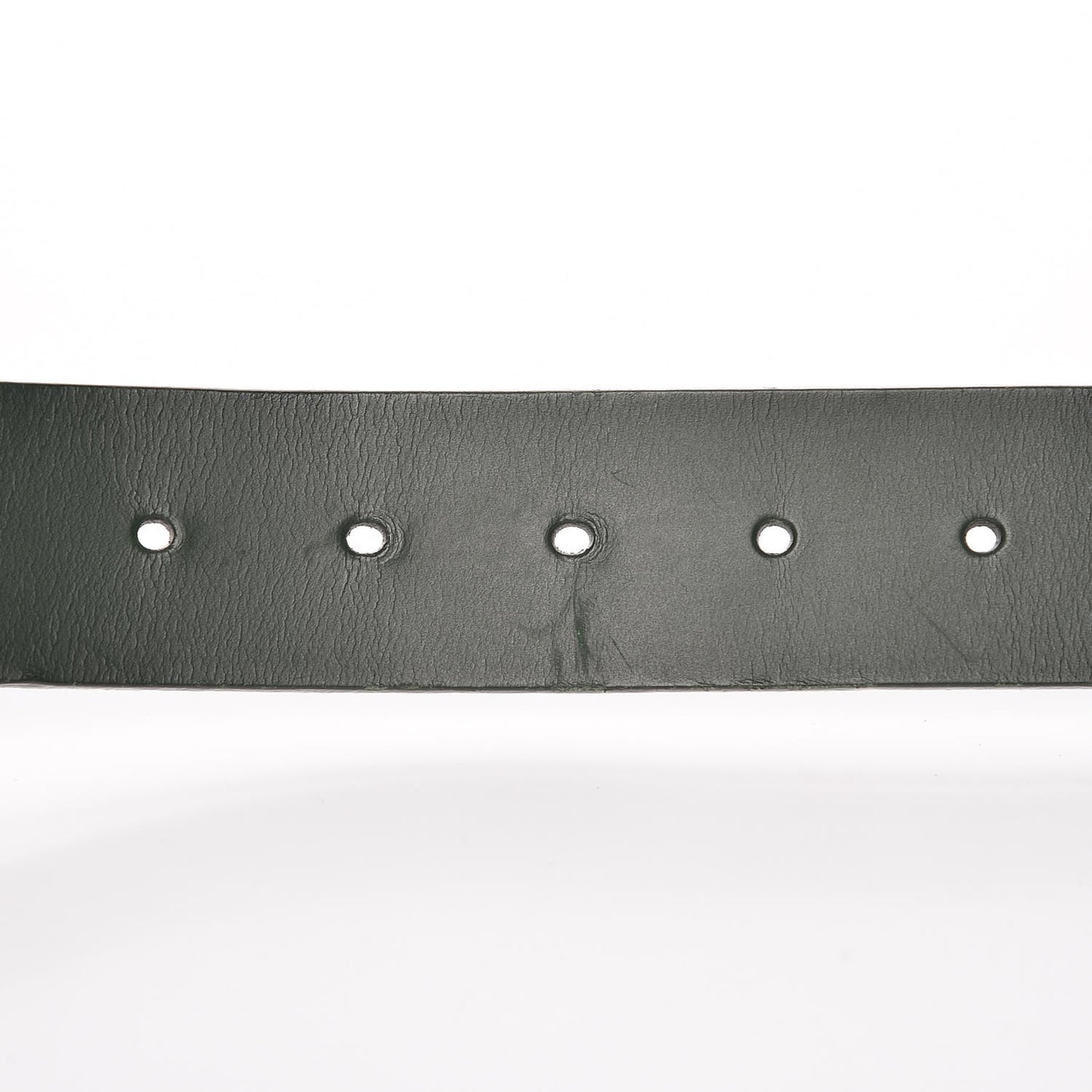 Selleria Calfskin Nickel Interlocking G 37mm Belt 90 36 Green