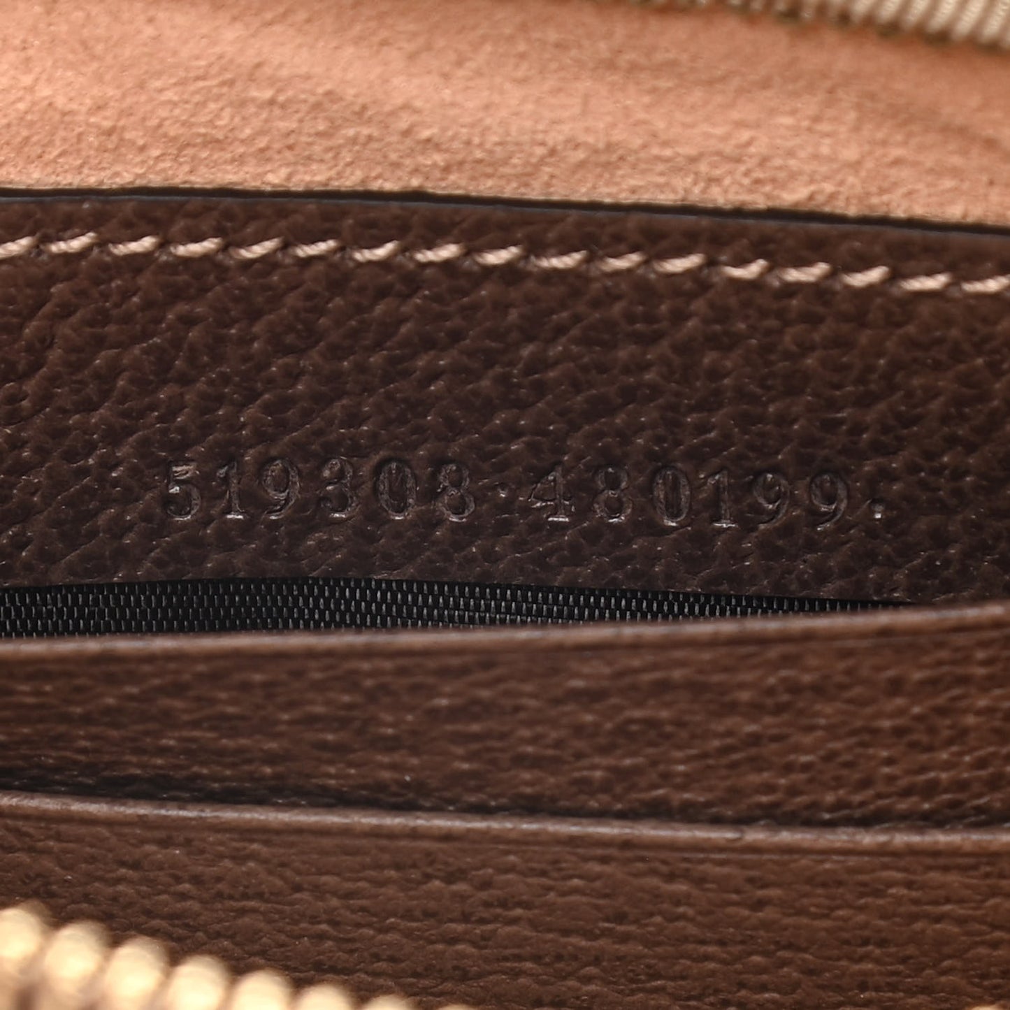 GG Supreme Monogram Web Ophidia Belted iPhone Case 95 38 Dark Brown