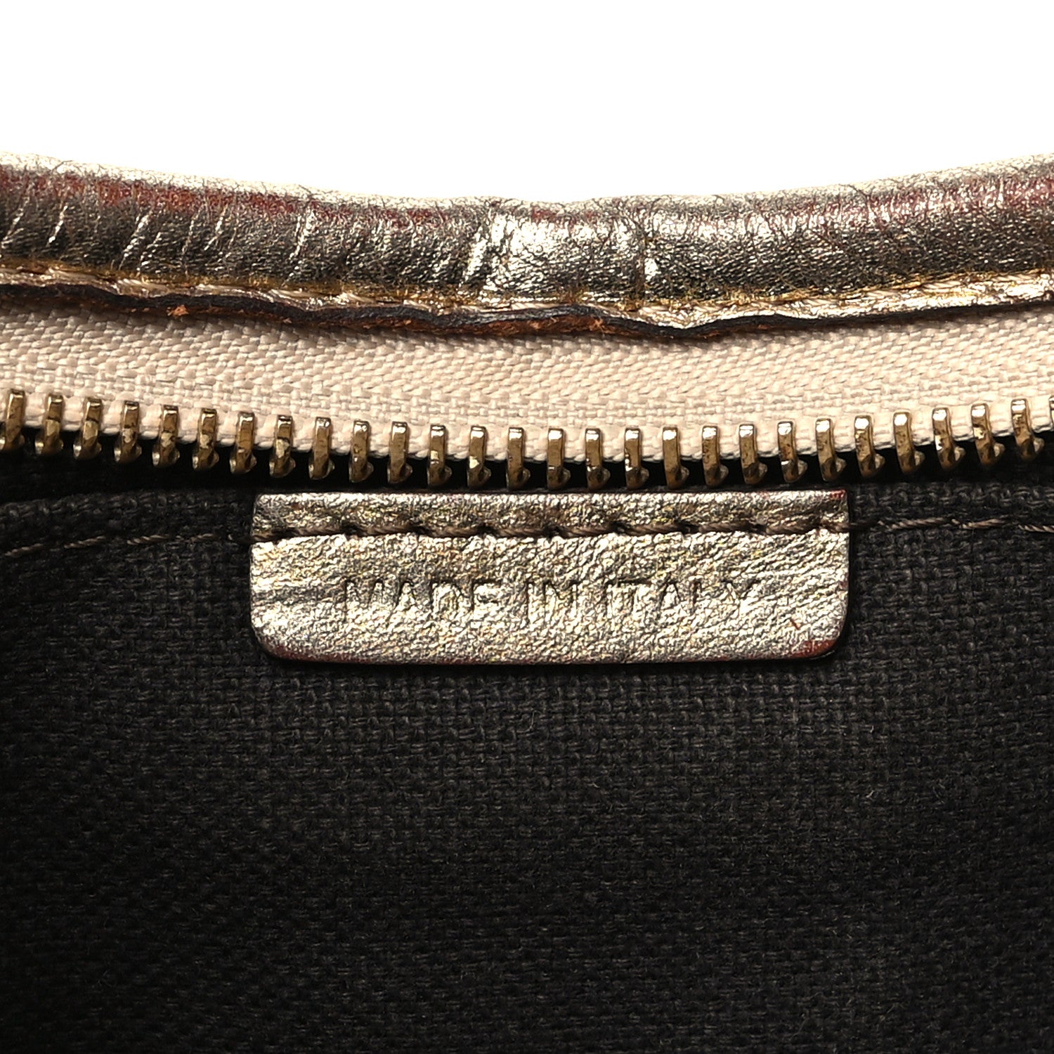 Burberry Haymarket Check Perforated Crossbody Gold 7 of 13