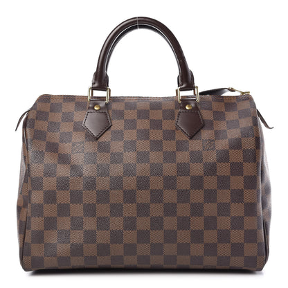 Louis Vuitton Damier Ebene Speedy 30 1 of 10