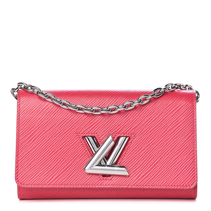 Louis Vuitton Epi Twist Chain Wallet Hot Pink 1 of 10