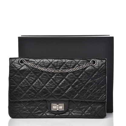 Chanel Aged Calfskin Quilted 2.55 Reissue 227 Flap Black 8 of 8