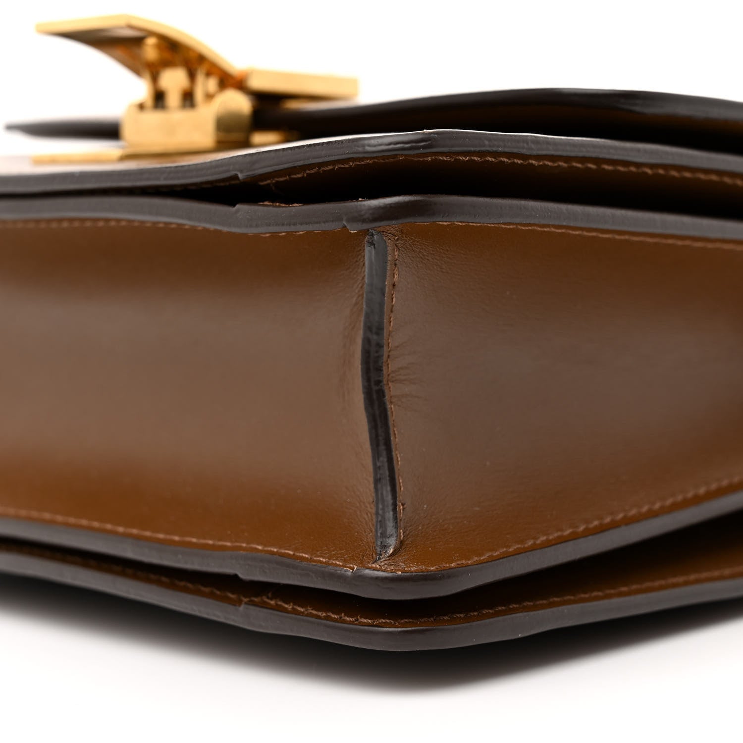 Celine Smooth Calfskin Small Classic Box Flap Bag Camel 9 of 13