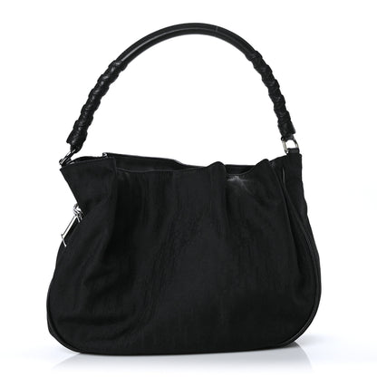 Christian Dior Nylon Monogram Lovely Hobo Black 2 of 21