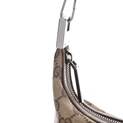 Gucci Monogram GG Small Clasp Hobo Brown 12 of 12