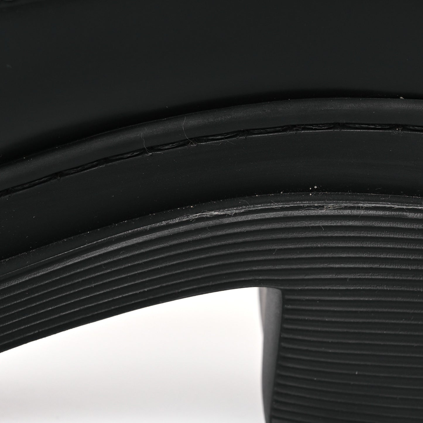 Brushed Calfskin Dior Code Lug Sole Platform 35mm Loafers 37 Black