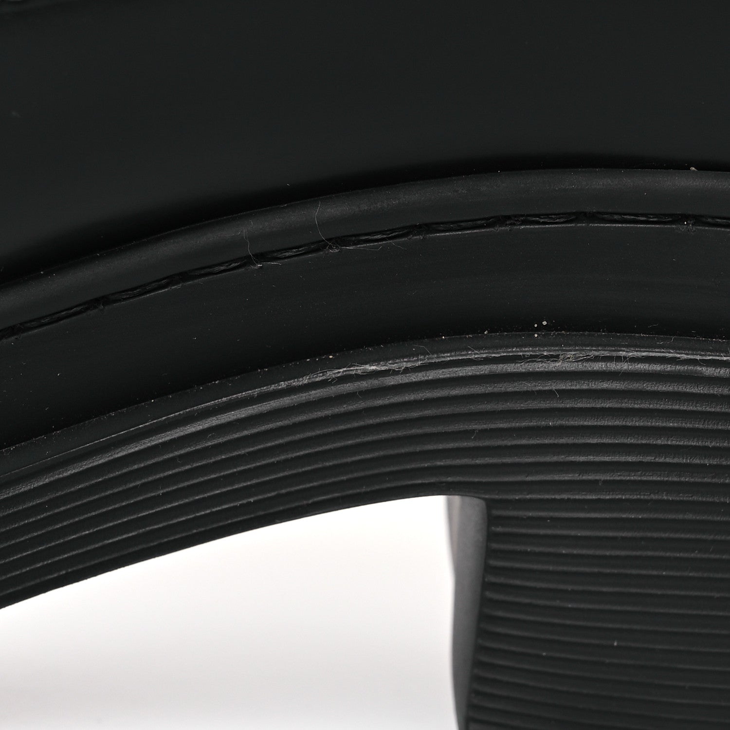 Christian Dior Brushed Calfskin Dior Code Lug Sole Platform 35mm Loafers 37 Black 11 of 11