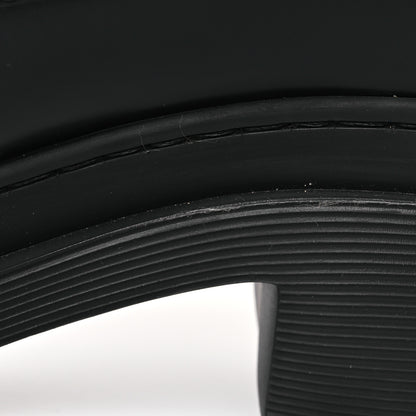 Christian Dior Brushed Calfskin Dior Code Lug Sole Platform 35mm Loafers 37 Black 11 of 11