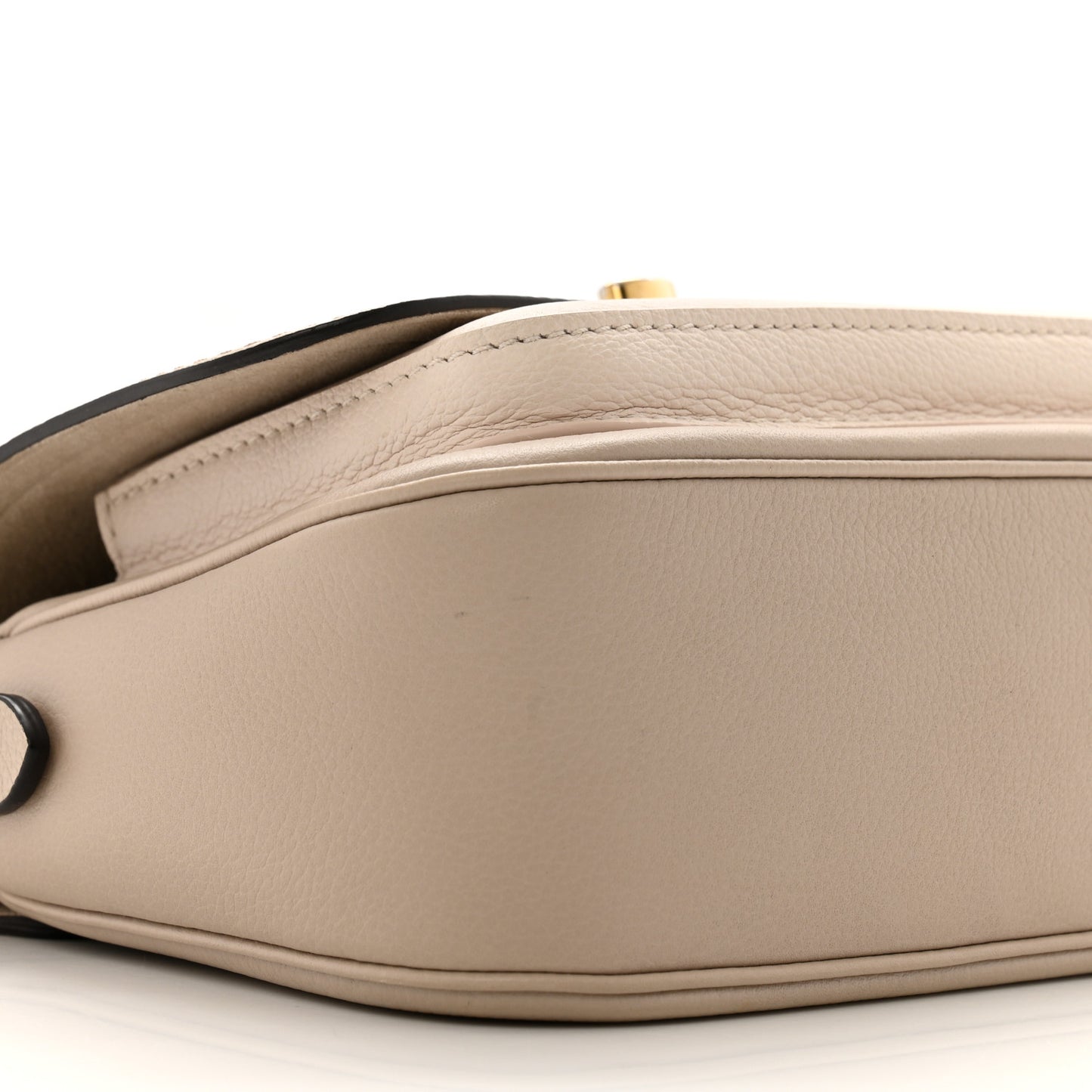 Grained Calfskin Lockme Tender Greige