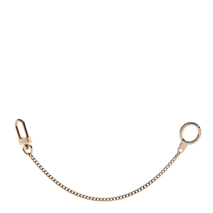 Louis Vuitton Metal Pochette Extender Key Ring Chain Gold 1 of 3