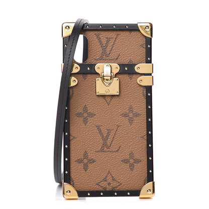 Louis Vuitton Reverse Monogram Eye-Trunk iPhone X Case 1 of 12