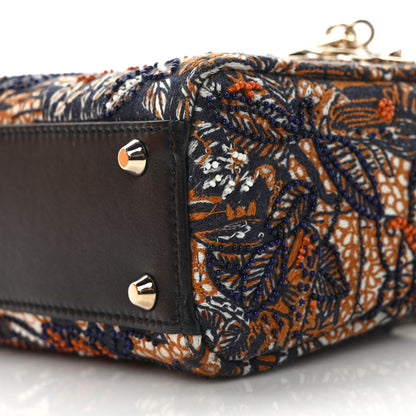 Christian Dior Beaded Embroidered Mini Lady Dior Multicolor 8 of 9