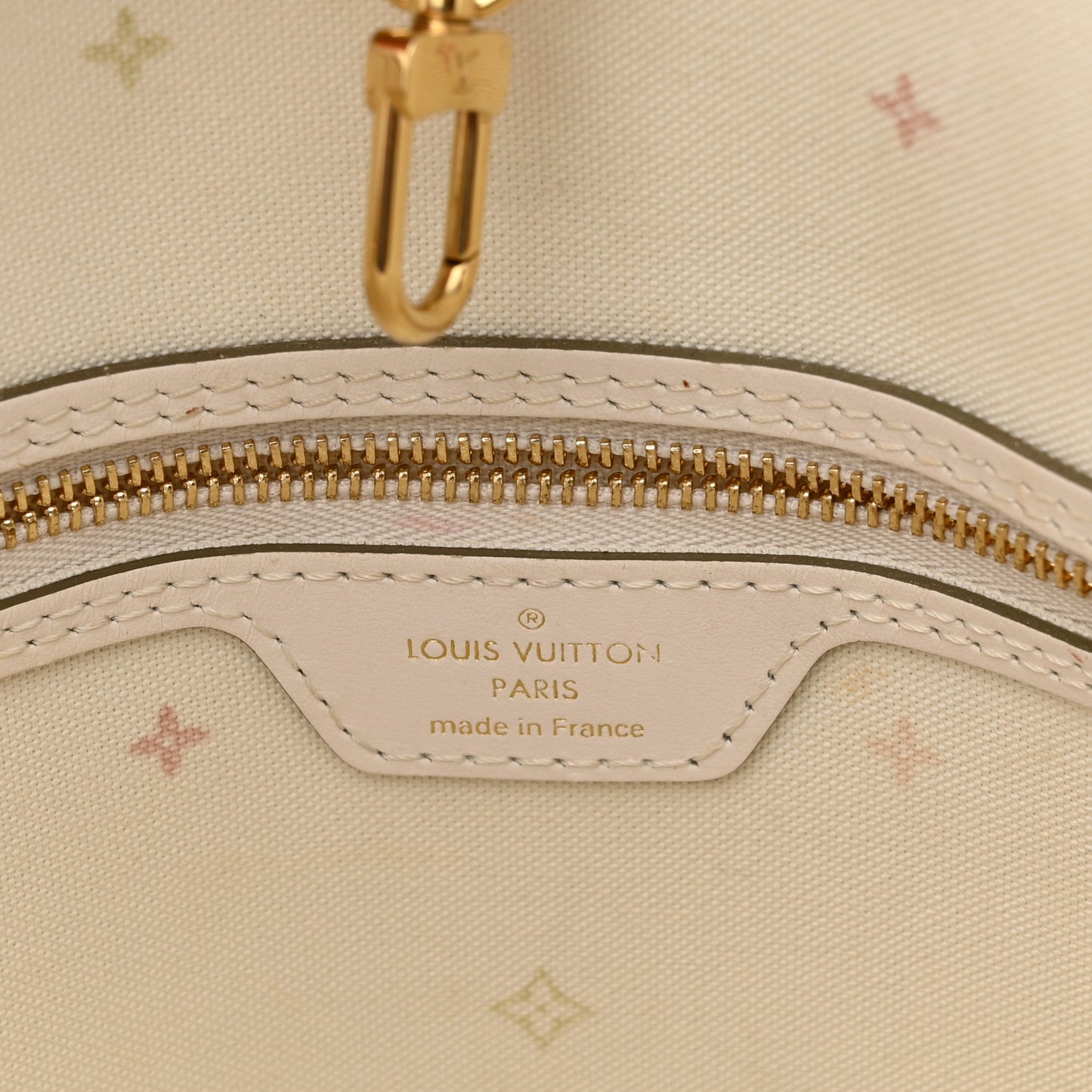 Monogram Giant Spring In The City Neverfull MM Sunset Kaki