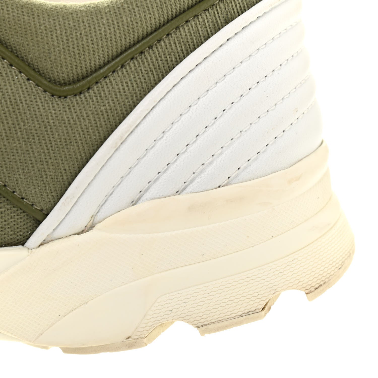Chanel Canvas Womens Sneakers 38.5 Green 15 of 15