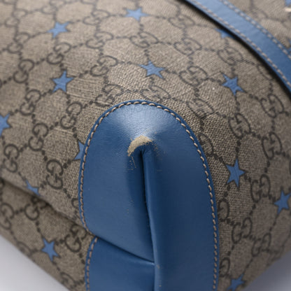 Gucci GG Plus Monogram Star Joy Vertical Tote Blue 10 of 11