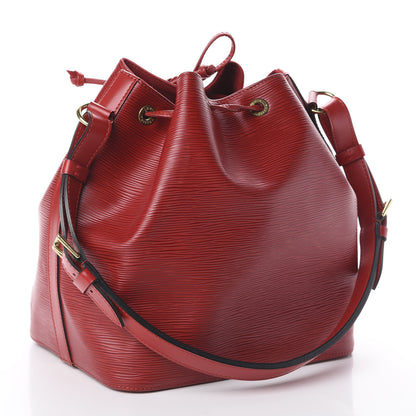 Louis Vuitton Epi Petit Noe Castillan Red 2 of 8