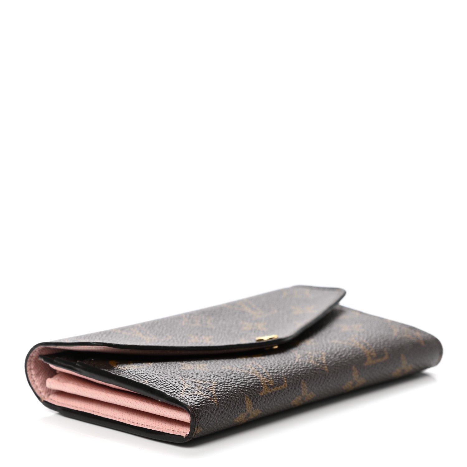 Louis Vuitton Monogram Sarah Wallet NM Rose Ballerine 4 of 14
